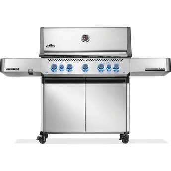 Napoleon Prestige 665 5 Burner Propane Grill With Rotisserie And Side Burner: Stainless Steel, Liquid Propane — thumbnail 31