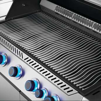 Napoleon Prestige 665 5 Burner Propane Grill With Rotisserie And Side Burner: Stainless Steel, Liquid Propane — thumbnail 5