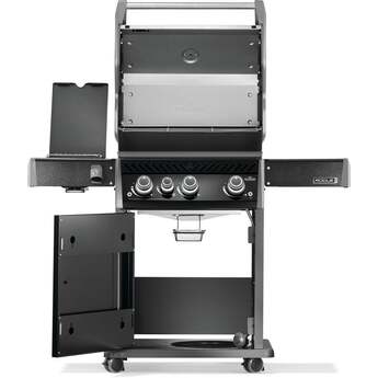 Napoleon Rogue Pro 425 Grill With Infrared Side Burner: Black, Natural Gas — thumbnail 26