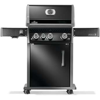 Napoleon Rogue Pro 425 Grill With Infrared Side Burner: Black, Liquid Propane — thumbnail 19