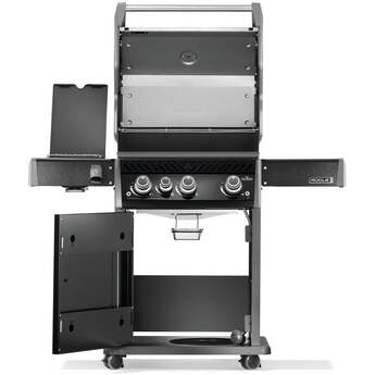 Napoleon Rogue Pro 425 Grill With Infrared Side Burner: Black, Liquid Propane — thumbnail 23