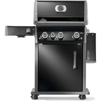 Napoleon Rogue Pro 425 Grill With Infrared Side Burner: Black, Liquid Propane — thumbnail 5