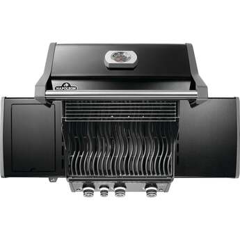 Napoleon Rogue Pro 425 Grill With Infrared Side Burner: Black, Liquid Propane — thumbnail 6