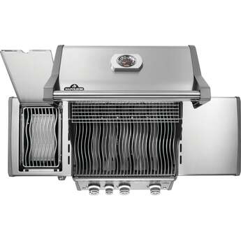 Napoleon Rogue Pro 425 Grill With Infrared Side Burner: Stainless Steel, Liquid Propane — thumbnail 18