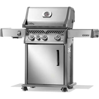 Napoleon Rogue Pro 425 Grill With Infrared Side Burner: Stainless Steel, Liquid Propane — thumbnail 22