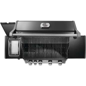 Napoleon Rogue Pro 525 Grill With Infrared Side Burner: Black, Natural Gas — thumbnail 23
