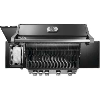 Napoleon Rogue Pro 525 Grill With Infrared Side Burner: Black, Liquid Propane — thumbnail 13