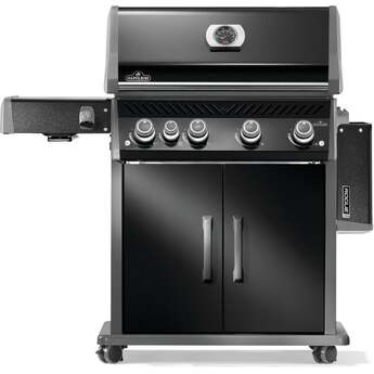 Napoleon Rogue Pro 525 Grill With Infrared Side Burner: Black, Liquid Propane — thumbnail 26