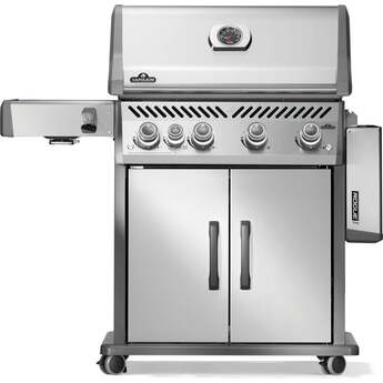 Napoleon Rogue Pro 525 Grill With Infrared Side Burner: Stainless Steel, Liquid Propane — thumbnail 20