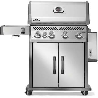 Napoleon Rogue Pro 525 Grill With Infrared Side Burner: Stainless Steel, Liquid Propane — thumbnail 21