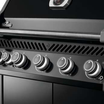 Napoleon Rogue Pro 625 Grill With Infrared Side Burner: Black, Liquid Propane — thumbnail 13