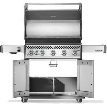 Napoleon Rogue Pro 625 Grill With Infrared Side Burner: Stainless Steel, Liquid Propane — thumbnail 23