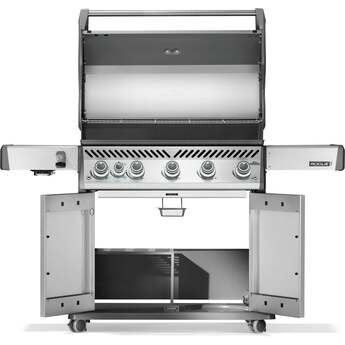 Napoleon Rogue Pro 625 Grill With Infrared Side Burner: Stainless Steel, Liquid Propane — thumbnail 33