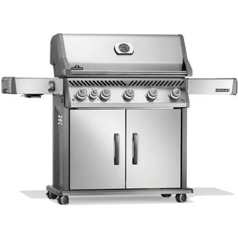 Napoleon Rogue Pro 625 Grill With Infrared Side Burner: Stainless Steel, Liquid Propane — thumbnail 38