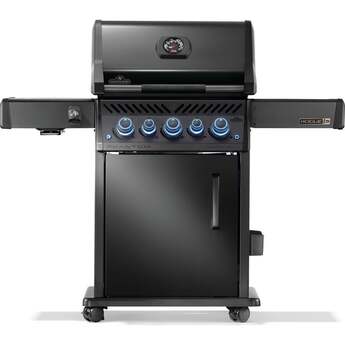 Napoleon Phantom Rogue PRO-S 425 Grill With Infrared Side And Rear Burners: Matte Black, Natural Gas