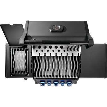 Napoleon Phantom Rogue PRO-S 425 Grill With Infrared Side And Rear Burners: Matte Black, Natural Gas — thumbnail 10