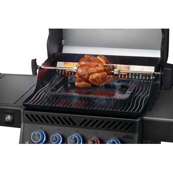 Napoleon Phantom Rogue PRO-S 425 Grill With Infrared Side And Rear Burners: Matte Black, Natural Gas — thumbnail 29