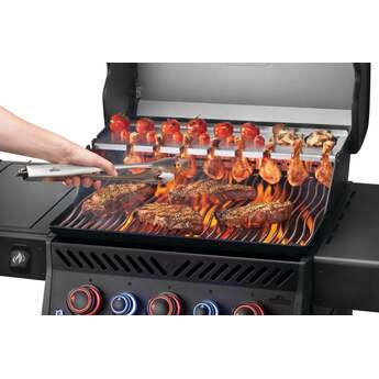 Napoleon Phantom Rogue PRO-S 425 Grill With Infrared Side And Rear Burners: Matte Black, Liquid Propane — thumbnail 15