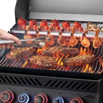 Napoleon Phantom Rogue PRO-S 425 Grill With Infrared Side And Rear Burners: Matte Black, Liquid Propane — thumbnail 34