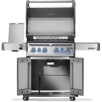 Napoleon Rogue PRO-S 525 Grill With Infrared Side And Rear Burners: Stainless Steel, Liquid Propane — thumbnail 14