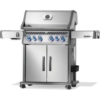 Napoleon Rogue PRO-S 525 Grill With Infrared Side And Rear Burners: Stainless Steel, Liquid Propane — thumbnail 23