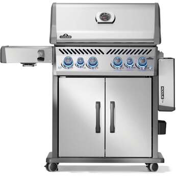 Napoleon Rogue PRO-S 525 Grill With Infrared Side And Rear Burners: Stainless Steel, Liquid Propane — thumbnail 24