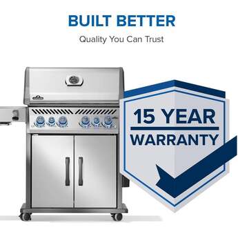 Napoleon Rogue PRO-S 525 Grill With Infrared Side And Rear Burners: Stainless Steel, Liquid Propane — thumbnail 27