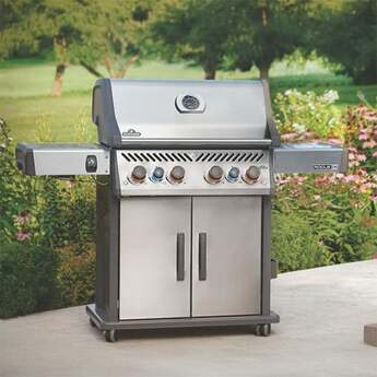 Napoleon Rogue PRO-S 625 Grill With Infrared Side And Rear Burners: Stainless Steel, Liquid Propane — thumbnail 19