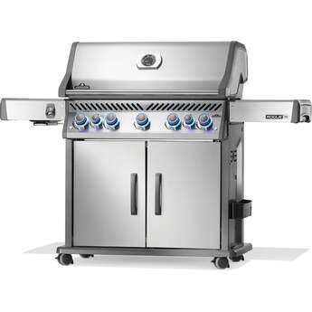 Napoleon Rogue PRO-S 625 Grill With Infrared Side And Rear Burners: Stainless Steel, Liquid Propane — thumbnail 3