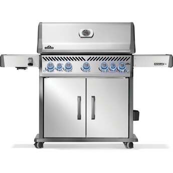 Napoleon Rogue PRO-S 625 Grill With Infrared Side And Rear Burners: Stainless Steel, Liquid Propane — thumbnail 4