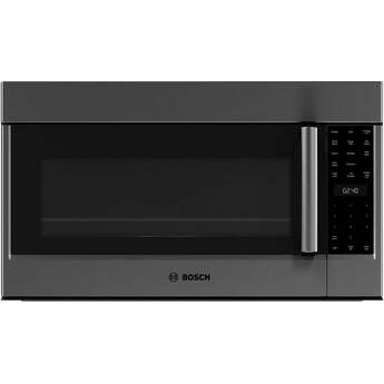 Bosch HMV8045U 800 Series 30 Inch Built-In Over-the-Range Convection Microwave Black Stainless Steel