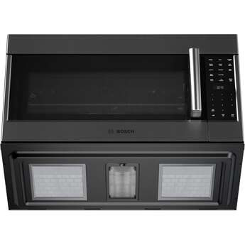 Bosch HMV8045U 800 Series 30 Inch Built-In Over-the-Range Convection Microwave Black Stainless Steel — thumbnail 30