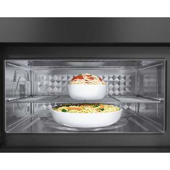 Bosch HMV8045U 800 Series 30 Inch Built-In Over-the-Range Convection Microwave Black Stainless Steel — thumbnail 8