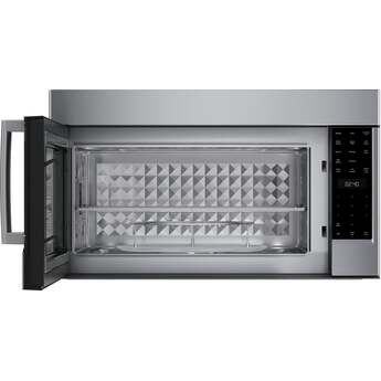 Bosch 30 Inch Over-the-Range Microwave Oven with 1.9 cu. ft. Capacity, Multi-Speed 385 CFM, Sensor Detection, Stainless Steel Interior, and Triple Distribution Turntable: Stainless Steel — thumbnail 14