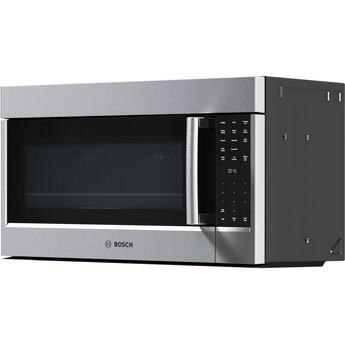 Bosch 30 Inch Over-the-Range Microwave Oven with 1.9 cu. ft. Capacity, Multi-Speed 385 CFM, Sensor Detection, Stainless Steel Interior, and Triple Distribution Turntable: Stainless Steel — thumbnail 20