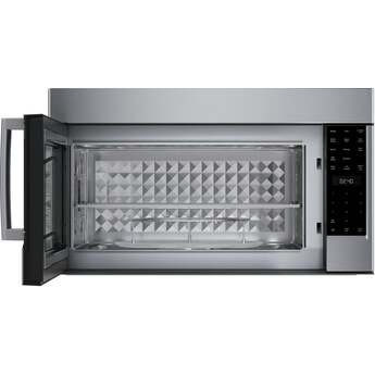 Bosch 30 Inch Over-the-Range Microwave Oven with 1.9 cu. ft. Capacity, Multi-Speed 385 CFM, Sensor Detection, Stainless Steel Interior, and Triple Distribution Turntable: Stainless Steel — thumbnail 6