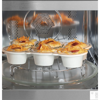 Cafe 1.5 cu.ft. Black Countertop Microwave - Convection - ADA Compliant — thumbnail 10