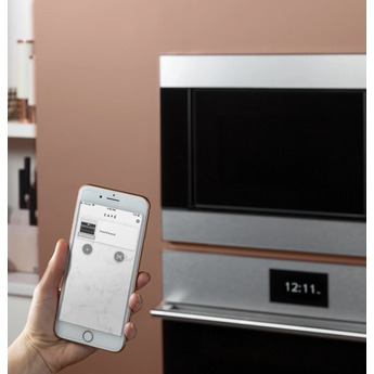 Cafe 1.5 cu.ft. Black Countertop Microwave - Convection - ADA Compliant — thumbnail 8