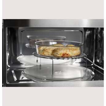 GE 1.5 Cu. Ft.Countertop Convection/Microwave Oven, Sensor, Smart, 1000W, Built-In Installation Capable With Trim Kit: Stainless Steel — thumbnail 12