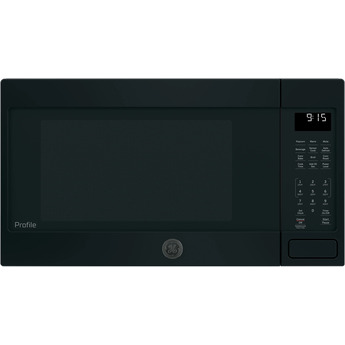 GE Profile 1.5 Cu. Ft. Black Countertop Microwave - Convection