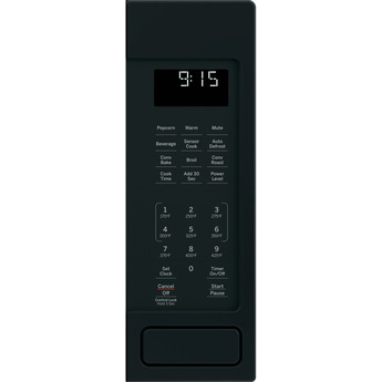 GE Profile 1.5 Cu. Ft. Black Countertop Microwave - Convection — thumbnail 9