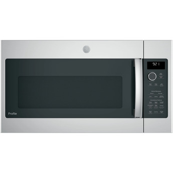 GE Profile 2.1 Cu. Ft. Stainless Steel Over-the-Range Microwave