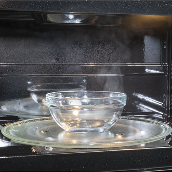 GE Profile 2.1 Cu. Ft. Stainless Steel Over-the-Range Microwave — thumbnail 2