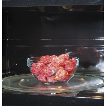 GE Profile 2.1 Cu. Ft. Stainless Steel Over-the-Range Microwave — thumbnail 4