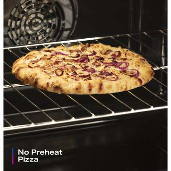 GE 30 Inch Profile Freestanding Radiant Electric Range With 5 Elements, Steam Cleaning, Storage Drawer, Convection And Energy Star Rating: Fingerprint Resistant Stainless Steel — thumbnail 8