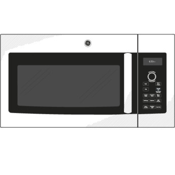 GE Profile PSA9120SPSS 30 Inch Over the Range 1.7 cu. ft. Capacity Microwave Oven — thumbnail 30