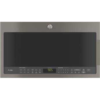 GE Profile 2.1 Cu. Ft. Slate Over-the-Range Microwave