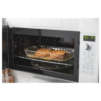 GE Profile 1.7 Cu. Ft. White Over-the-Range Microwave - Convection - 300 CFM — thumbnail 3