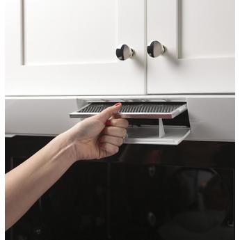 GE Profile 1.7 Cu. Ft. White Over-the-Range Microwave - Convection - 300 CFM — thumbnail 5