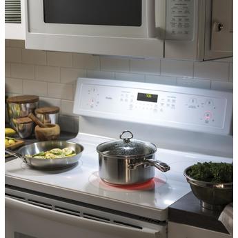 GE Profile 1.7 Cu. Ft. White Over-the-Range Microwave - Convection - 300 CFM — thumbnail 6